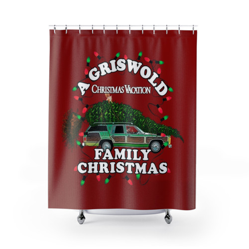 Griswold Family Christmas Shower Curtains