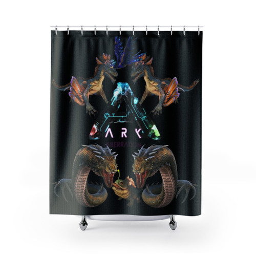 Ark Survival Evolved Aberration Shower Curtain