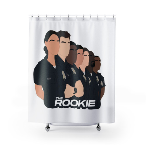 The Rookie Inspired Shower Curtains