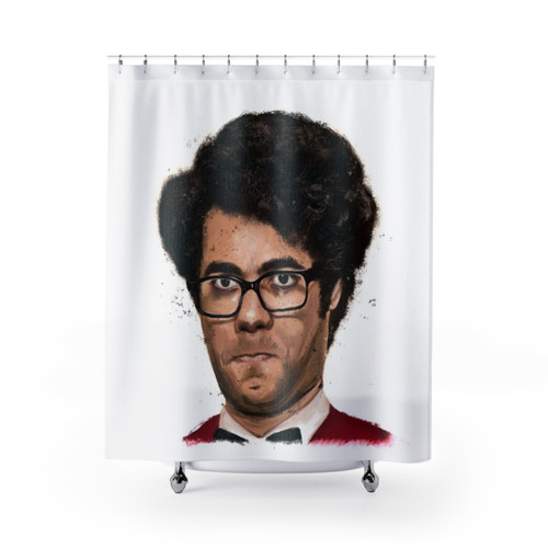 The I.T. Crowd Moss Shower Curtains