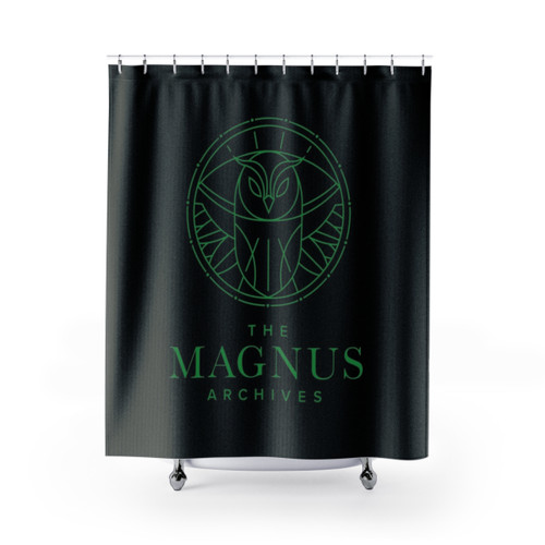 The Magnus Archives All Seeing Owl Shower Curtain