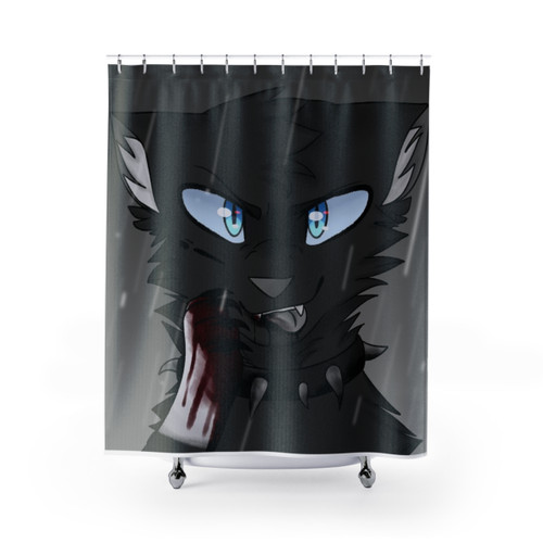 Scourge Warrior Cats Shower Curtain