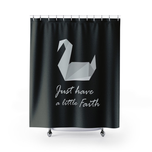 Prison Break Themed Shower Curtain