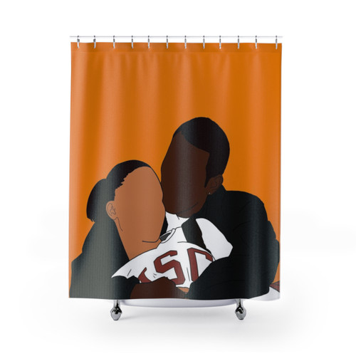 Love and Basketball Fan Art Shower Curtains