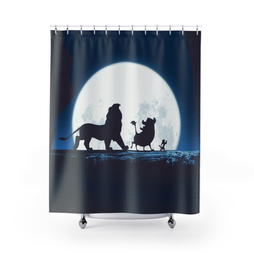 Hakuna Dreams Disney Shower Curtains featuring Lion King characters