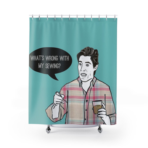 Shower Curtains with Southern Charm Quotes