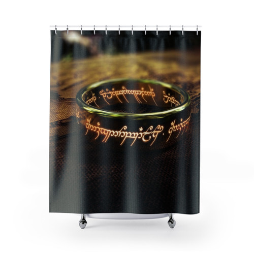 Lord of the Rings Themed Shower Curtain