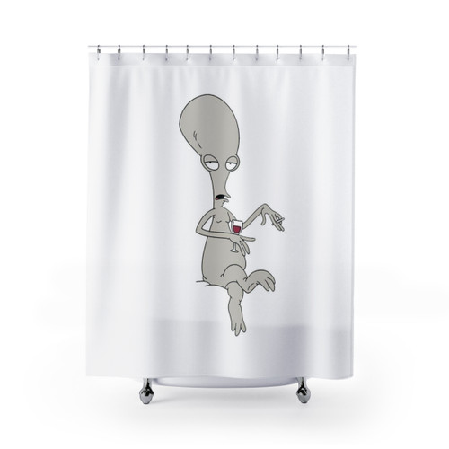 Roger American Dad Shower Curtains