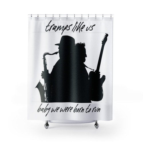 Words from the Wise 5 Shower Curtains featuring Bruce Springsteen and the E Street Band