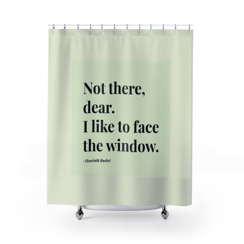 Keeping Up Appearances Themed Shower Curtains