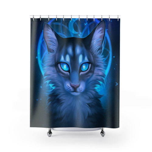 Warrior Cats Jayfeather Shower Curtain