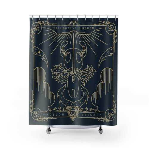 Hollow Knight Themed Shower Curtain