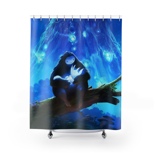 Ori and the Blind Forest Shower Curtains - Enchanting Game-Themed Decor