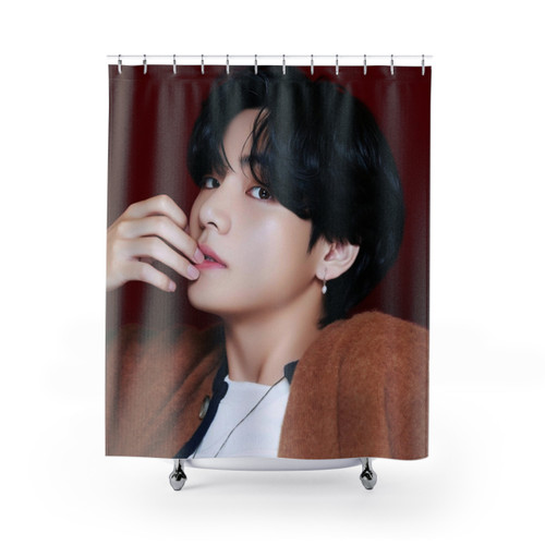 BTS BE Concept Photo V Shower Curtains