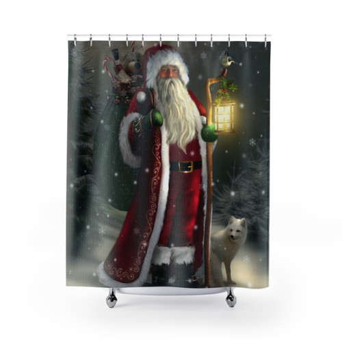 Christmas Traveler Shower Curtains