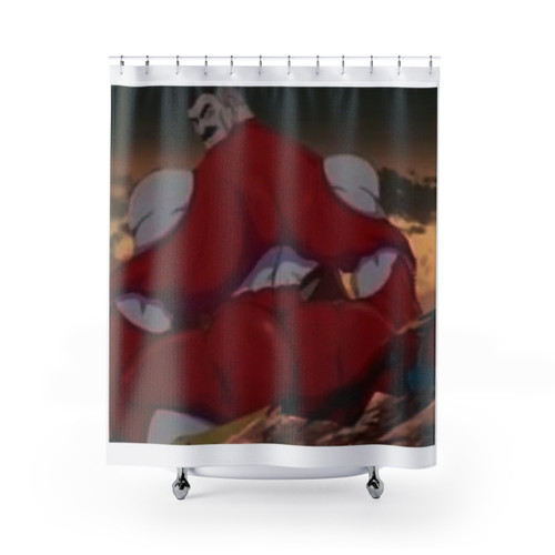 THICC OMNI MAN Superhero Shower Curtain