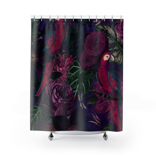 Tropical Botanical Shower Curtains