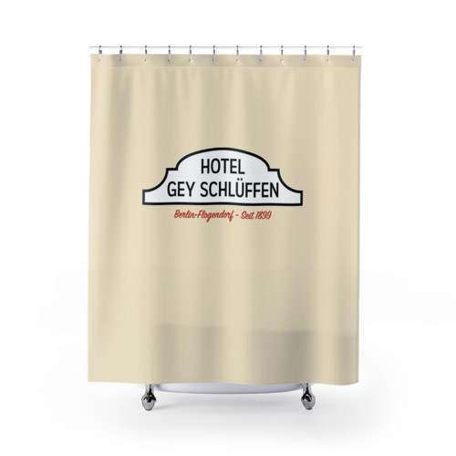 Vintage Hotel Gey Schlüffen Shower Curtains