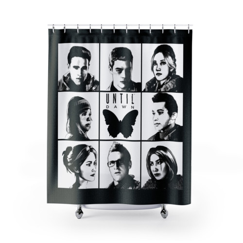 Until Dawn Horror Game Shower Curtains