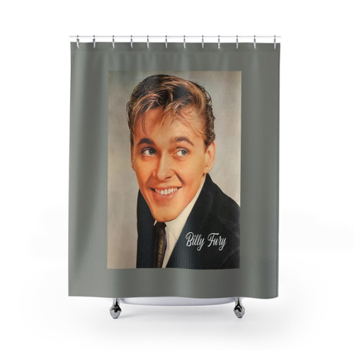 Billy Fury Shower Curtains - Musician-Themed Home Decor