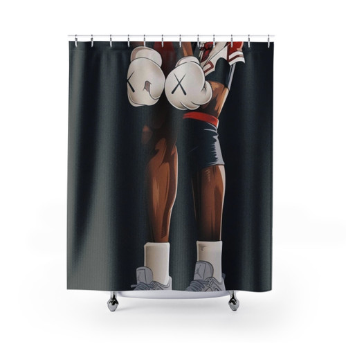 Hypebeast Sneaker Shower Curtain