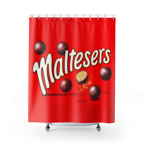 Malteasers Chocolate Shower Curtains