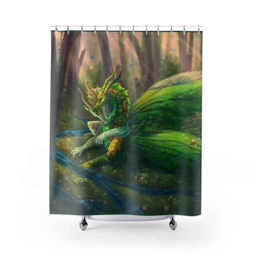Wings of Fire Sundew and Willow Shower Curtains