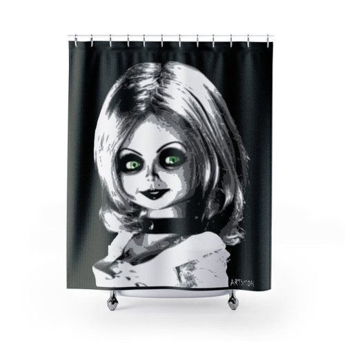 Chucky Horror Movie Themed Shower Curtain