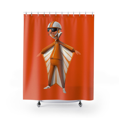 Funny Minions Vector Shower Curtain
