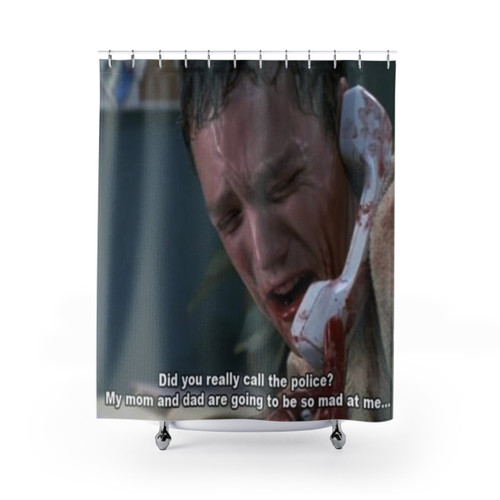 Stu Macher Themed Shower Curtain