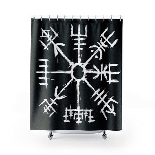 Viking Compass Shower Curtains