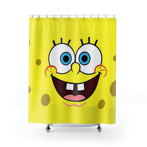 Spongebob Themed Shower Curtain