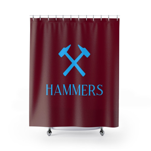 Hammers Shower Curtains - Football-Inspired Home Decor