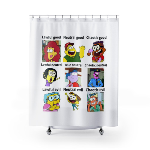 Big City Greens Characters Shower Curtain