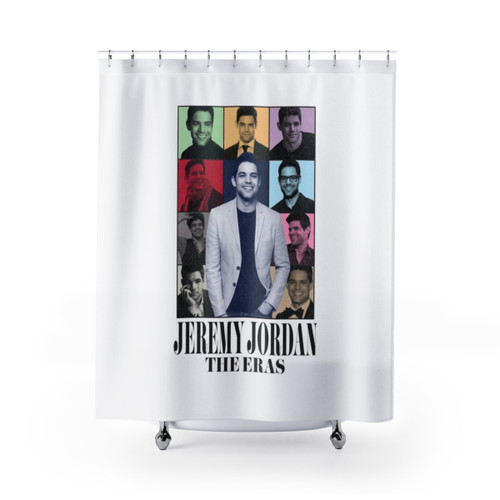 Jeremy Jordan Eras Shower Curtains for Bathroom Decor