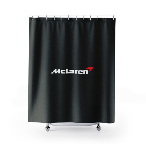 McLaren Racing Logo Shower Curtains