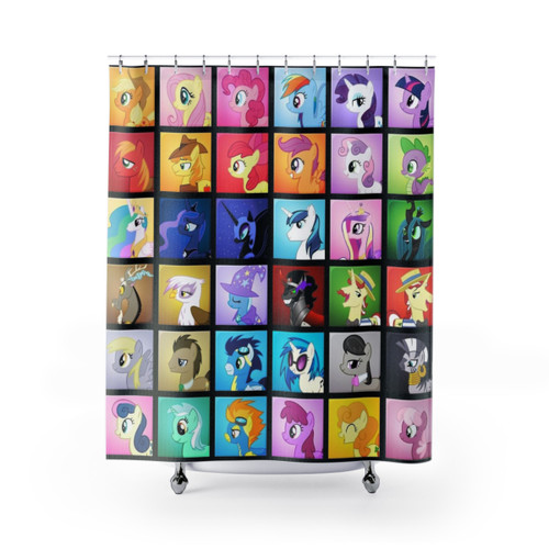 My Little Pony Friendship is Magic Shower Curtains