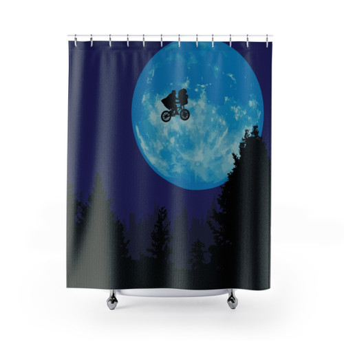 E.T. the Extra-Terrestrial Shower Curtains - Retro 80s Pop Art