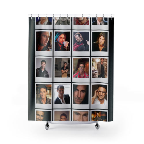 Marti Pellow 90s Music Shower Curtain