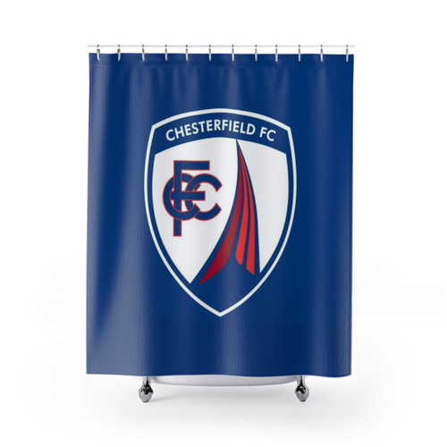 Chesterfield FC Logo Shower Curtain