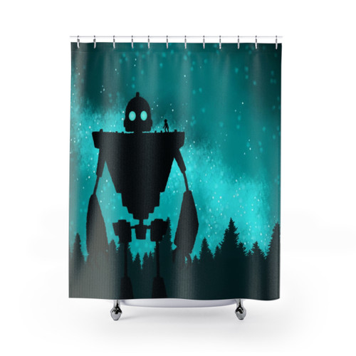 IRON GIANT Themed Shower Curtains
