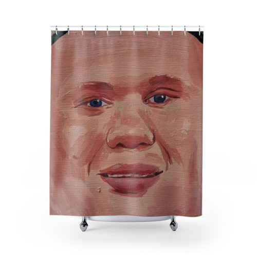 Erling Haaland Manchester City FC Shower Curtain