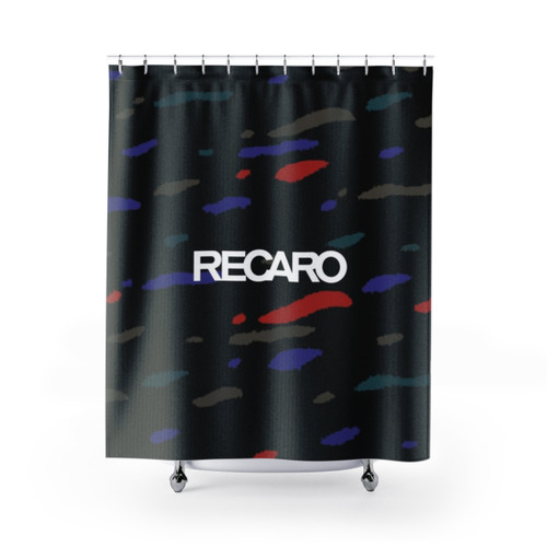 90s JDM Seat Pattern Shower Curtains