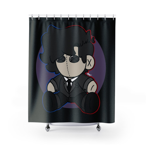 Darkiplier YouTube Fan Art Shower Curtains