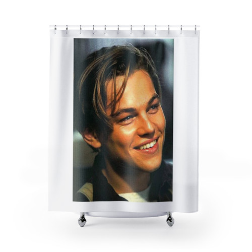 Leonardo DiCaprio Shower Curtain - Iconic Movie Star Design