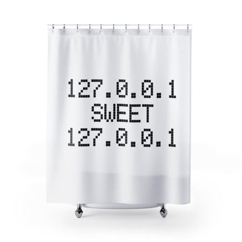 Computer Geek Home Shower Curtains