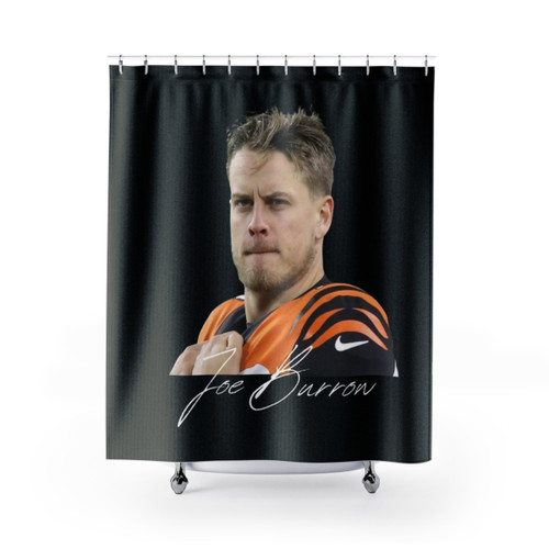 Joe Burrow Bengals Shower Curtains