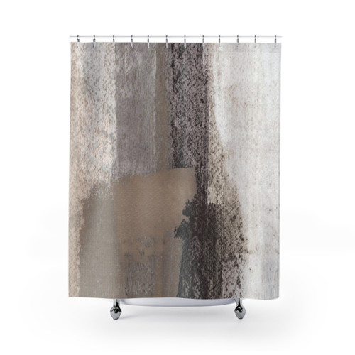 Modern Abstract Painting Shower Curtains