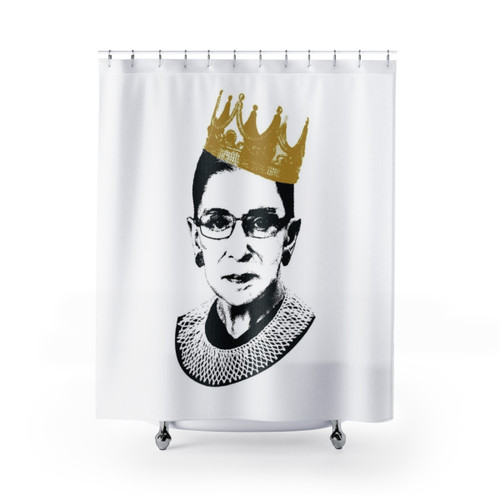 Notorious RBG Shower Curtains - Celebrate the Legacy of Ruth Bader Ginsburg
