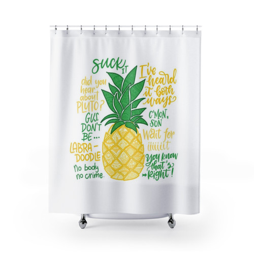 Psych Quotes Shower Curtain